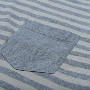 Camiseta de rayas de diseño personalizado de alta calidad para hombre con impresión de calidad superior con logotipo de impresión personalizado camiseta para hombre - Product Image 2