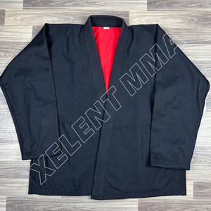 Para Shoyoroll 450 Gsm algodón Judo Gi negro Jiu Jitsu Kimono 450 Gsm para Artes Marciales BJJ Judo 450 Gsm para BJJ Judo Shoyoroll Gi - Product Image 4
