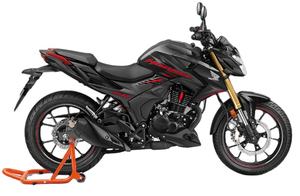 Hornet-motocicleta V2 BSVI, color gris, metálico, de la India - Product Image 3