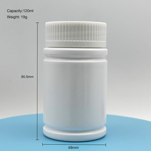 Biểu tượng tùy chỉnh Trắng HDPE chai nhựa y <span class=keywords><strong>Pill</strong></span> Capsule <span class=keywords><strong>container</strong></span> chai - Product Image 4