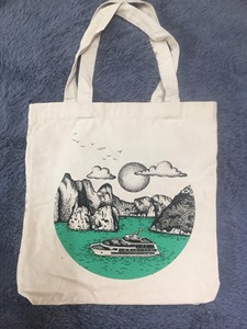 Grocery Cotton Canvas Tote <b>Bags</b> <b>Lock</b> Two Thick Candy Pattern Printed Logo Stylish Handbag Men Women - Product Image 3