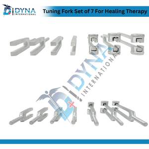 Juego de diapasones de alta calidad de 7 piezas para terapia curativa, instrumentos ENT certificados CE - Product Image 5