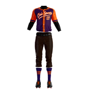 Ensemble de baseball à sublimation personnalisée Ensemble d'uniformes de haute qualité - Product Image 4