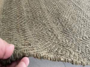 Directo de fábrica indio hecho a mano 100% yute Dhurrie alfombra verde interior uso doméstico alfombra de tejido plano para interiores y usos domésticos - Product Image 5