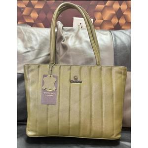 Customize Handbags Made India <b>Women's</b> Fashionable Genuine <b>Leather</b> Large Capacity Zipper Easy Lift Lightweight Durable Plain - Product Image 1