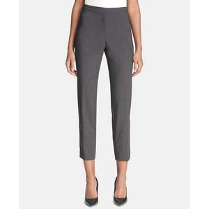 Pantaloni Skinny Calvin Klein da Donna Highline Viola Taglia 10 Antirughe Traspiranti a Vita Media Stile Formale - Product Image 1