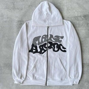 Sudaderas con capucha con cremallera Unisex de alta calidad, ropa de calle con estampado de algodón mezclado, sudaderas con capucha transpirables para hombres - Product Image 6