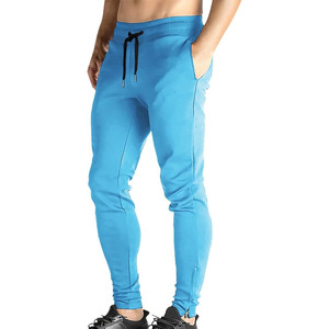 Pantalon extensible à séchage rapide pour hommes pantalon en soie glacée couleur unie taille moyenne pantalon décontracté à jambe droite respirant mince Sport - Product Image 1