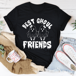 Camiseta Best Ghoul Friends para Mujer, Transpirable, de Algodón Jersey, Varios Tamaños XS-5XL, Disponible en Corte Corto y Largo - Product Image 1
