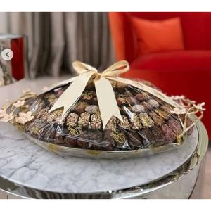 ถาดเสิร์ฟช็อคโกแลตโลหะสีทองสุดสร้างสรรค์เครื่องใช้สำหรับโรงแรมทำมือสำหรับวางโชว์ขนมหวานสำหรับร้านอาหารและโรงแรม - Product Image 5