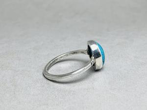 Anillo de Plata de Ley 925 único, anillo de piedras preciosas de turquesa, joyería de plata de ley 925, venta al por mayor, anillo de estilo gitano de plata - Product Image 5