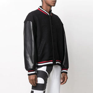 Blouson universitaire de baseball 2026 pour homme, hiver, vintage, taille standard, broderie personnalisée, haute qualité, 100 % laine - Product Image 5