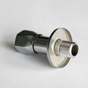 Vanne d'<span class=keywords><strong>angle</strong></span> de lavabo en laiton pour salle de bain moderne et durable chinoise bon marché pour hôtel - Product Image 2