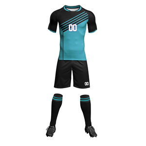 Uniforme Deportivo para Equipo de Fútbol, Jersey de Fútbol para Adultos, Transpirable, de Secado Rápido, Manga Corta, Ecológico, para Entrenamiento - Product Image 3