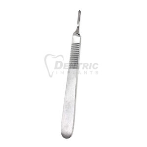 Poignée de scalpel légère avec ensemble de construction d'instruments chirurgicaux dentaires durables pour la réutilisation à long terme de la poignée de scalpel n ° 3 - Product Image 3