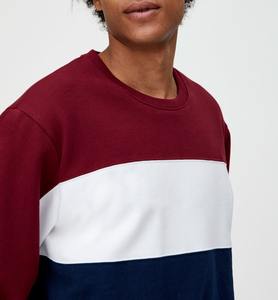 Venta al por mayor de gran tamaño pulóver sudaderas logotipo personalizado hombres lavado algodón mezcla básicos sudadera en blanco peso pesado hombres sudaderas con capucha - Product Image 3