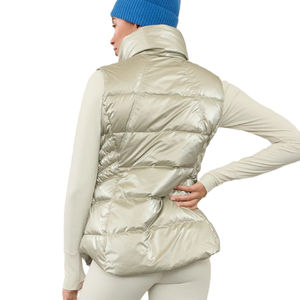 Chaleco Acolchado para Mujer, Grueso, Cálido, Talla Grande, Ligero, Impermeable, Cortavientos, Transpirable, Ecológico, Multicolor - Product Image 2