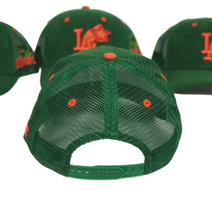 2025 nueva gorra de camionero bordada personalizada al por mayor de alta calidad, el mejor Material, fabricación OEM - Product Image 6