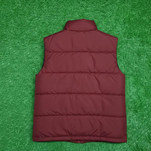 Gilet matelassé pour homme sans manches, fermeture éclair intégrale, grande taille, logo personnalisé, haute qualité, chaud, léger, vestes matelassées pour homme, fabrication sur mesure - Product Image 2