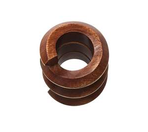 Anneau de serviette en bois décoratif offrant un accent élégant pour les serviettes, améliorant l'expérience culinaire avec une touche naturelle - Product Image 4