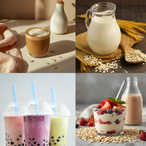 Concentrado de Avena a Base de Plantas 65 Brix con Sabor a Cacahuete para Bebidas - Product Image 6