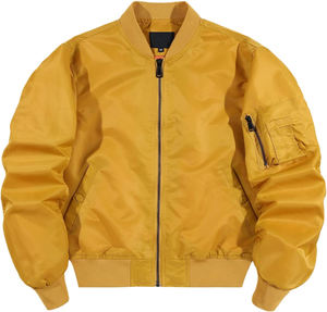 Customized Wholesale <b>Men's</b> Bomber <b>Jacket</b> Casual Fall Winter Security <b>Jacket</b> and Coats Outdoor wear & Streetwear - Product Image 3