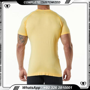 T-shirt respirant personnalisé pour la course à pied Fitness Tee Workout Sport Gym Drifit Chemises pour hommes - Product Image 6