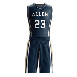 Uniforme de basketball d'été OEM vierge en gros, réversible, en tissu mesh, anti-UV, anti-humidité, personnalisable pour hommes - Product Image 1
