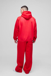 Sweat-shirts à capuche pour hommes de qualité supérieure, 100% coton, à épaules tombantes, surdimensionnés, impression personnalisée en relief - Product Image 5