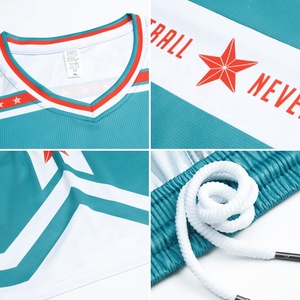 Maillot de football à manches courtes personnalisé pour hommes Design personnalisé Nom de l'équipe Numéro High Stretch Vêtements de football américain - Product Image 5