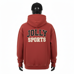 Sweat à capuche pour homme de qualité supérieure en molleton de coton 320 GSM, vêtement d'hiver, couleur unie, logo brodé en feutre personnalisé, sweat à capuche basique - Product Image 2