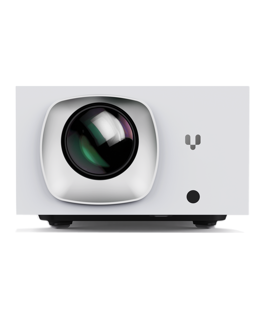 VIVIBRIGHT Professional LED 1080P Outdoor Cinema Projector with Android TV and 4K Data 1080P Full HD Projection