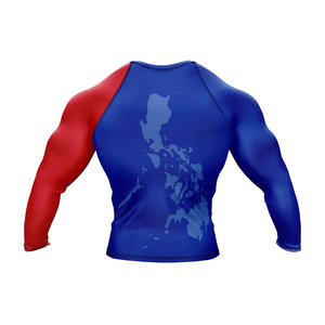 Rash Guard sur mesure pour hommes Rash Guard personnalisé de haute qualité Dernier style 2026 Logo OEM pour hommes Rash Guard - Product Image 2