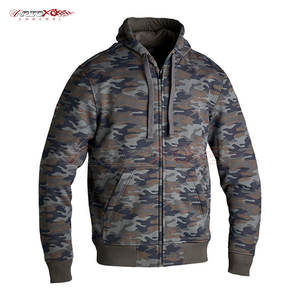 Sweat à capuche d'hiver en polaire pour hommes avec bandes réfléchissantes et doublure intérieure chaude Sweat à capuche pour hommes - Product Image 2