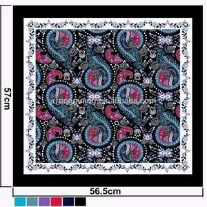 Pañuelo de Seda Cuadrado Personalizado al por Mayor, Impreso con Serigrafía, 100% Seda, Súper Suave, Ecológico, de Secado Rápido - Product Image 3