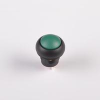 Interruptor Momentáneo Redondo de Plástico Industrial Personalizado de 12 mm, Interruptor de Botón Pulsador Impermeable Toowei con IP67, CE, RoHS
