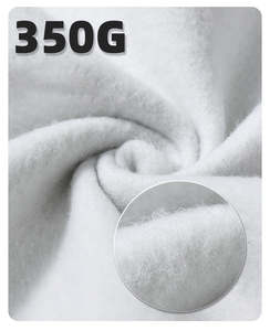 เสื้อฮู้ดแบบสวมหัวสำหรับทุกเพศ ผ้าฟลีซหนา 300-500 GSM กระเป๋าจิงโจ้ สไตล์สตรีทแวร์ ผลิตโดยผู้ผลิตเสื้อฮู้ดแบบมีซับในเก็บความร้อน - Product Image 4