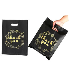 Bolsas troqueladas de tamaño personalizado para uso en supermercados, bolsas de almacenamiento de ropa y zapatos de materiales reciclados al por mayor de fábrica - Product Image 2