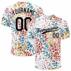 Camiseta de Béisbol Personalizada de Poliéster de Alta Calidad Más Vendida, Nuevo Diseño Personalizado, Camiseta Deportiva de Béisbol para Hombre - Product Image 2