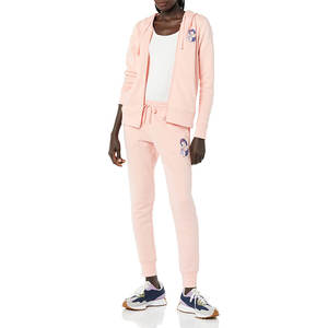 Sudaderas con cremallera para mujer Material de algodón 100% Ligero Secado rápido Logotipo personalizado Impresión Streetwear - Product Image 3