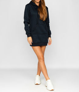 ... Sudadera con capucha para mujer hecha con forro polar suave y estilo Jersey holgado adecuado para descansar al aire libre o viajar cómodamente - Product Image 5