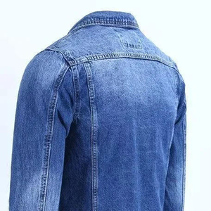 Vestes en jean surdimensionnées pour hommes Vestes en jean durables pour hommes Vestes en jean de qualité supérieure Vêtements décontractés - Product Image 5