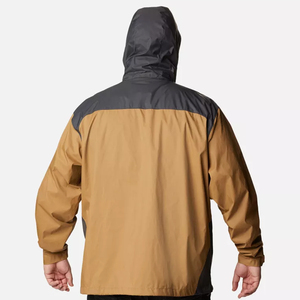 Chaqueta de senderismo impermeable de alta calidad personalizado Diy Logo Softshell con capucha Unisex invierno para rompevientos hombres chaqueta al aire libre Ronpex - Product Image 2