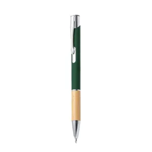 Penna a Sfera in Bambù Sostenibile Kolka, Gadget Promozionale per la Sostenibilità - Product Image 2