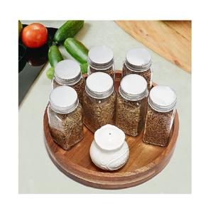 Solid Acacia Wooden <b>Lazy</b> <b>Susan</b> Modern Handmade Attractive Design Wood <b>Lazy</b> <b>Susan</b> at Competitive Pricing - Product Image 2