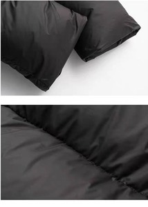 2025 personnalisé en gros hommes de haute qualité hiver Bomber veste toile broderie OEM col montant bouffant Polyester manches avant - Product Image 6