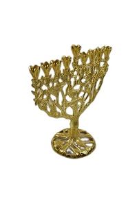 Atractivo candelabro Menorah HECHO DE Metal dorado candelabro para el hogar vajilla decoración candelabro para gran oferta - Product Image 3
