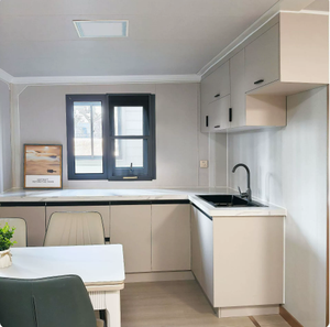 Salon modulaire pour visiteurs de 20 pieds avec comptoir d'accueil, vitrage à vue ouverte et salles adaptables pour la gestion des attractions touristiques - Product Image 6