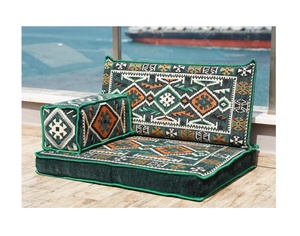 Asientos de suelo árabe Sofá de suelo árabe Piso de asiento Árabe | 90x70x10cm 3 piezas 1 Juego - Product Image 1