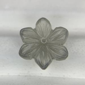 La mejor calidad, gris piedra lunar hecha a mano, flor tallada, Natural piedra preciosa, efecto de cambio de Color, joyería Premium a granel ZAHARA - Product Image 4